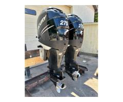 Twin Mercury Verado 275HP Outboard Engines 30” - 5