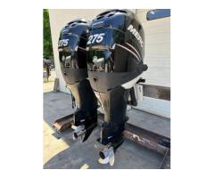 Twin Mercury Verado 275HP Outboard Engines 30” - 6