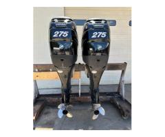 Twin Mercury Verado 275HP Outboard Engines 30” - 7