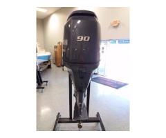 Slightly Used Yamaha 90HP 4 Stroke Outboard Engine